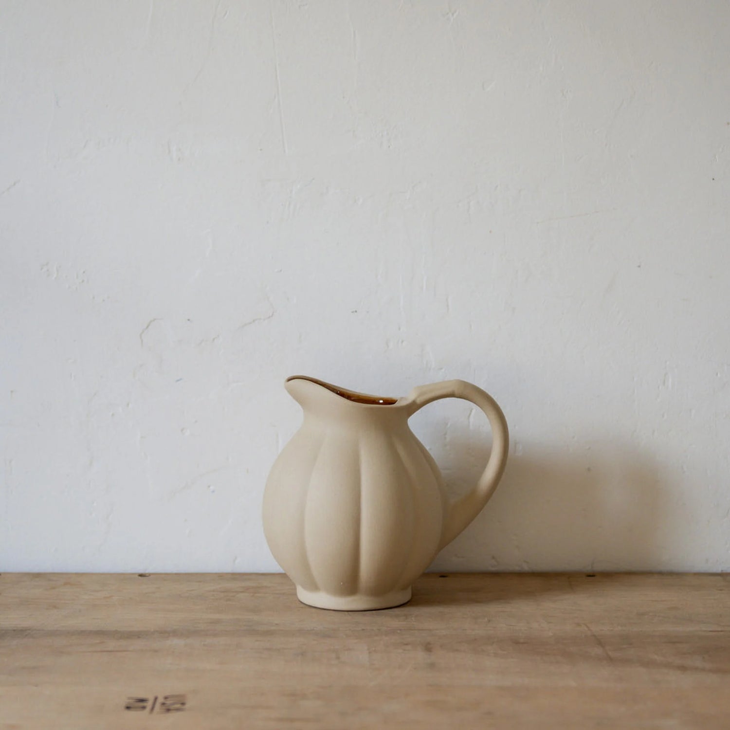 Pichet en Grès - Citrouille - Brut et Miel 1 L