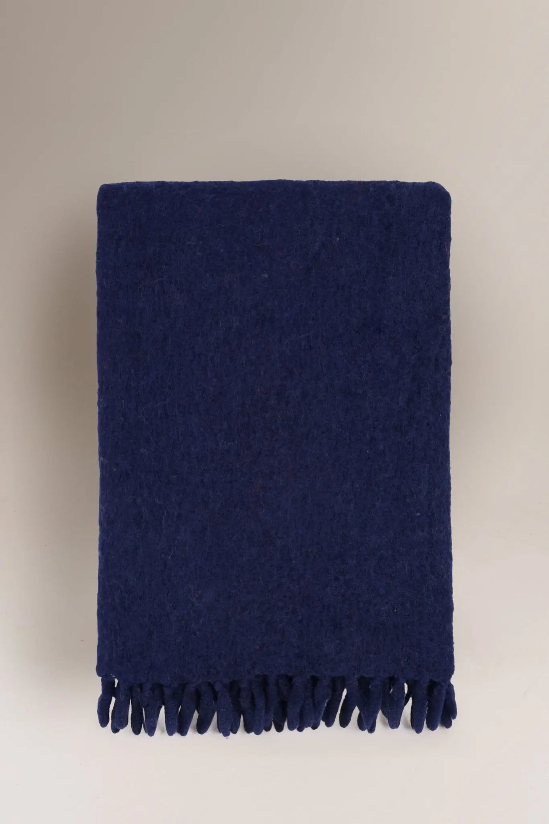 Plaid en Laine N°83 Navy - Blue