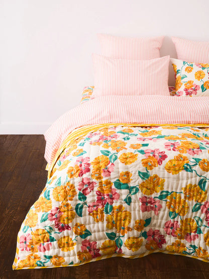 Plaid Roses Flower 150 x 220