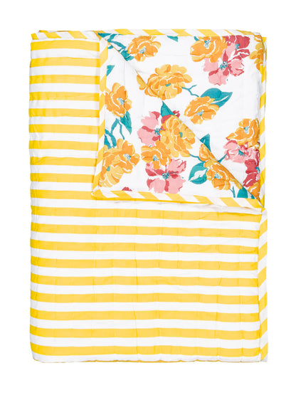 Plaid Roses Flower 150 x 220