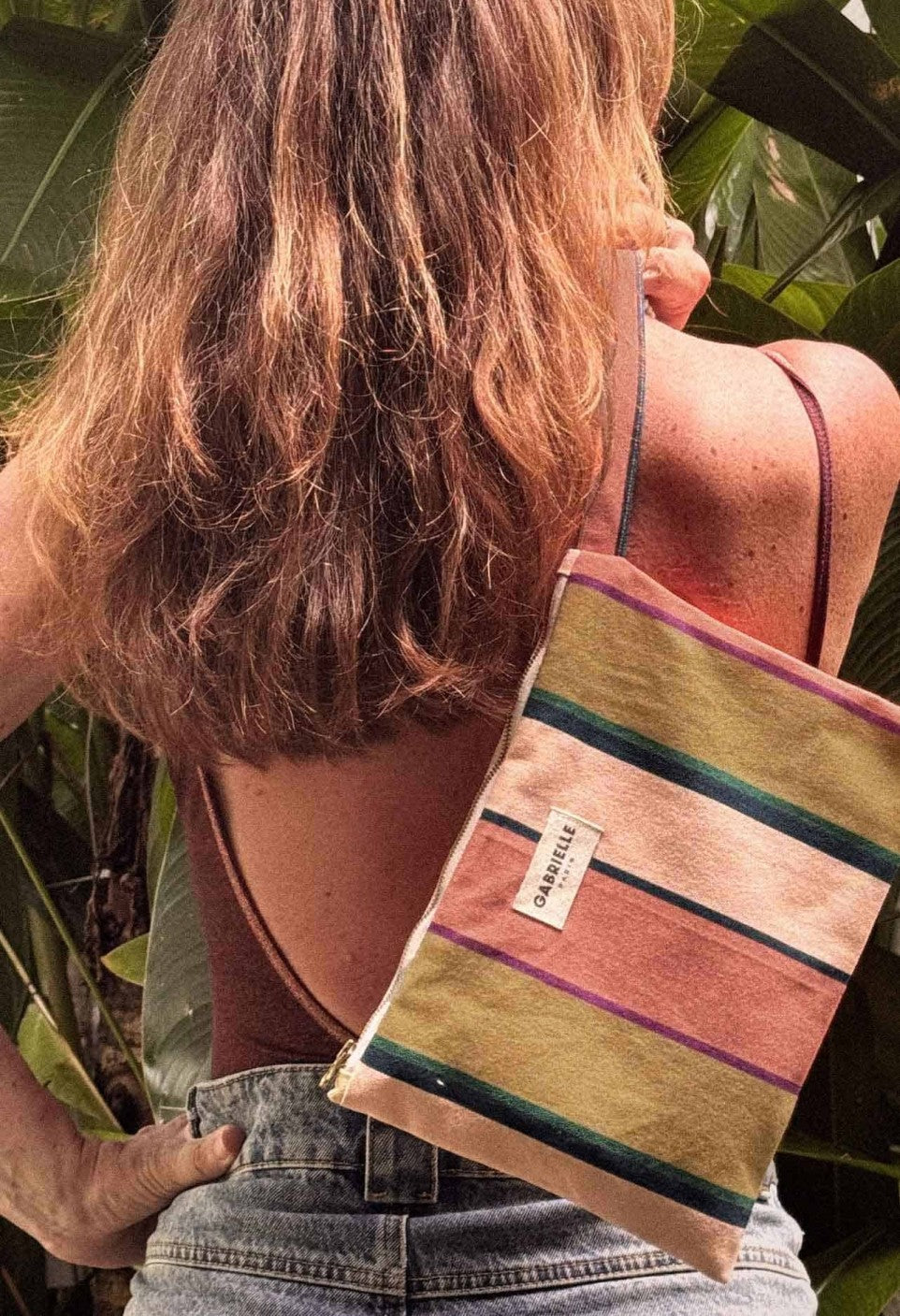 Pochette de Plage en Coton - Sand