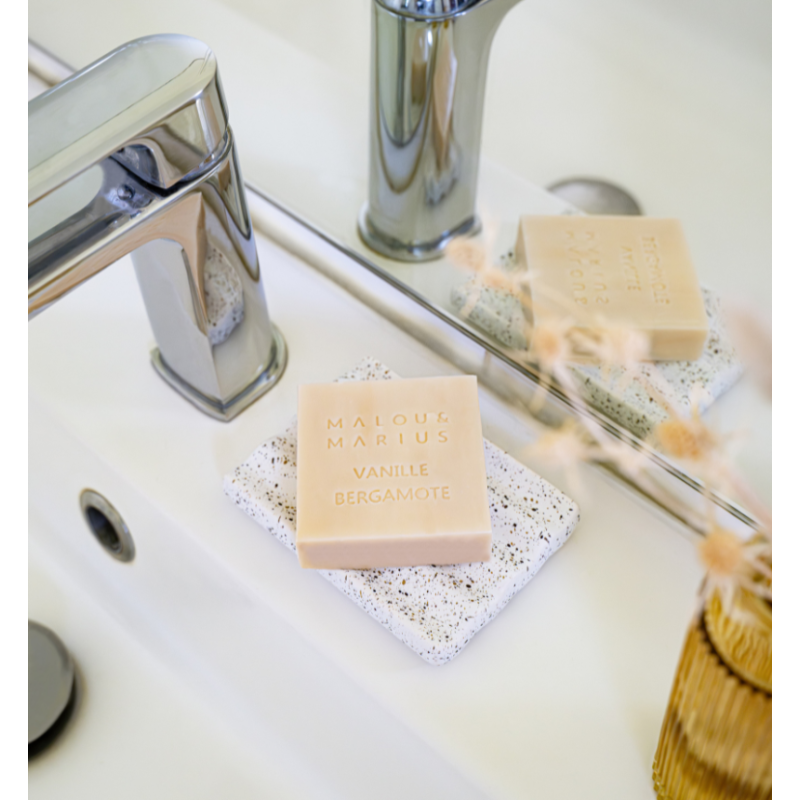 Porte Savon Simple Moucheté