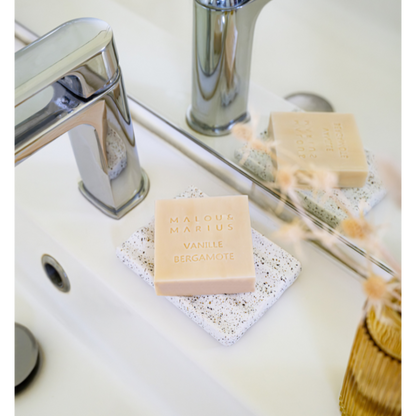 Porte Savon Simple Moucheté