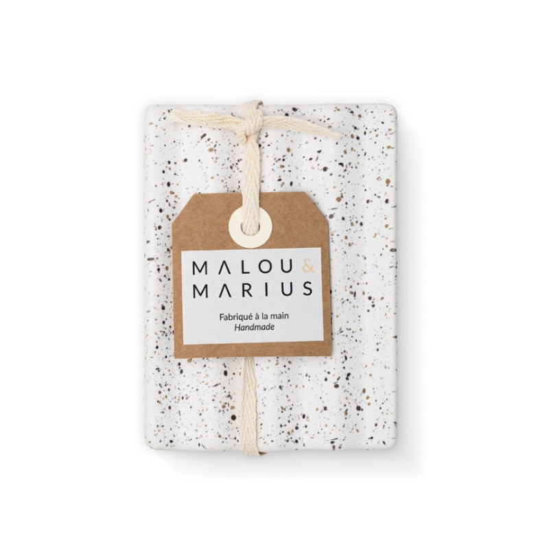 Porte Savon Simple Moucheté