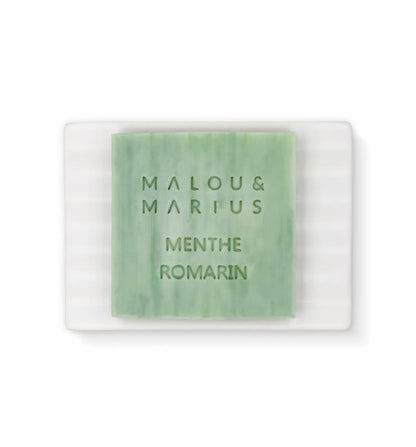 Porte Savon Simple Blanc