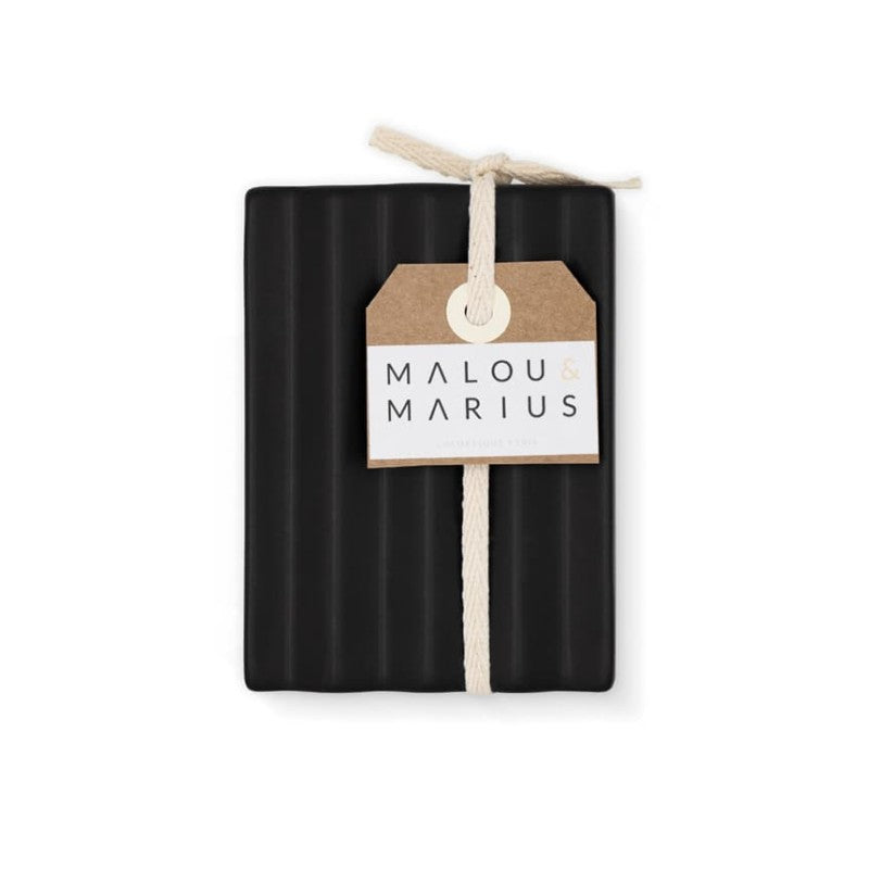 Porte Savon Simple Noir