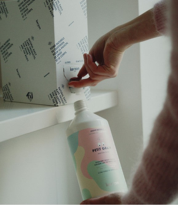 Recharge Lessive Naturelle - 3L - Petit Grain