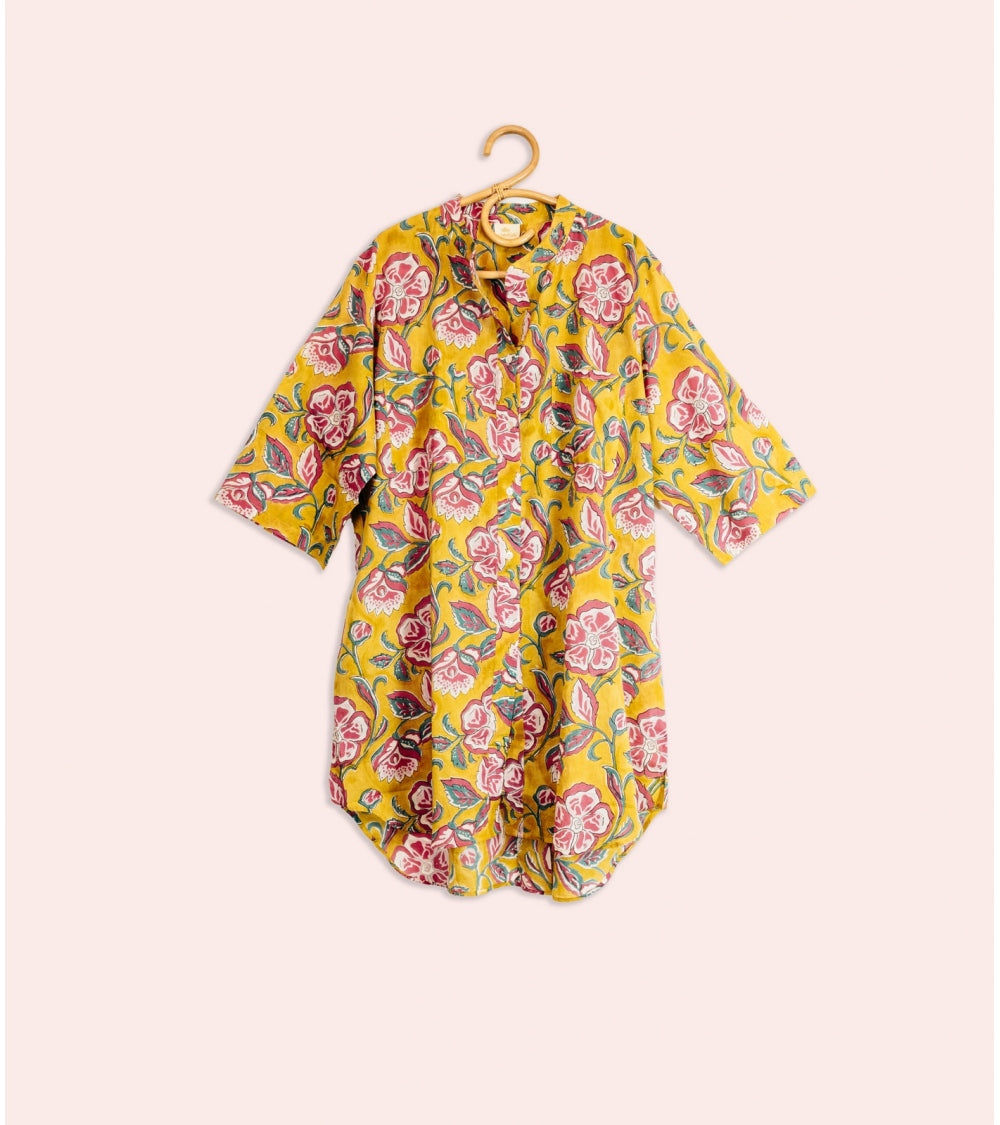 Robe Chemise - Loni Jaune