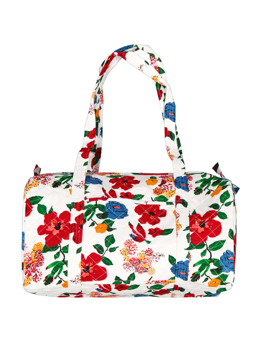 Sac Matelassé Hibiscus - L