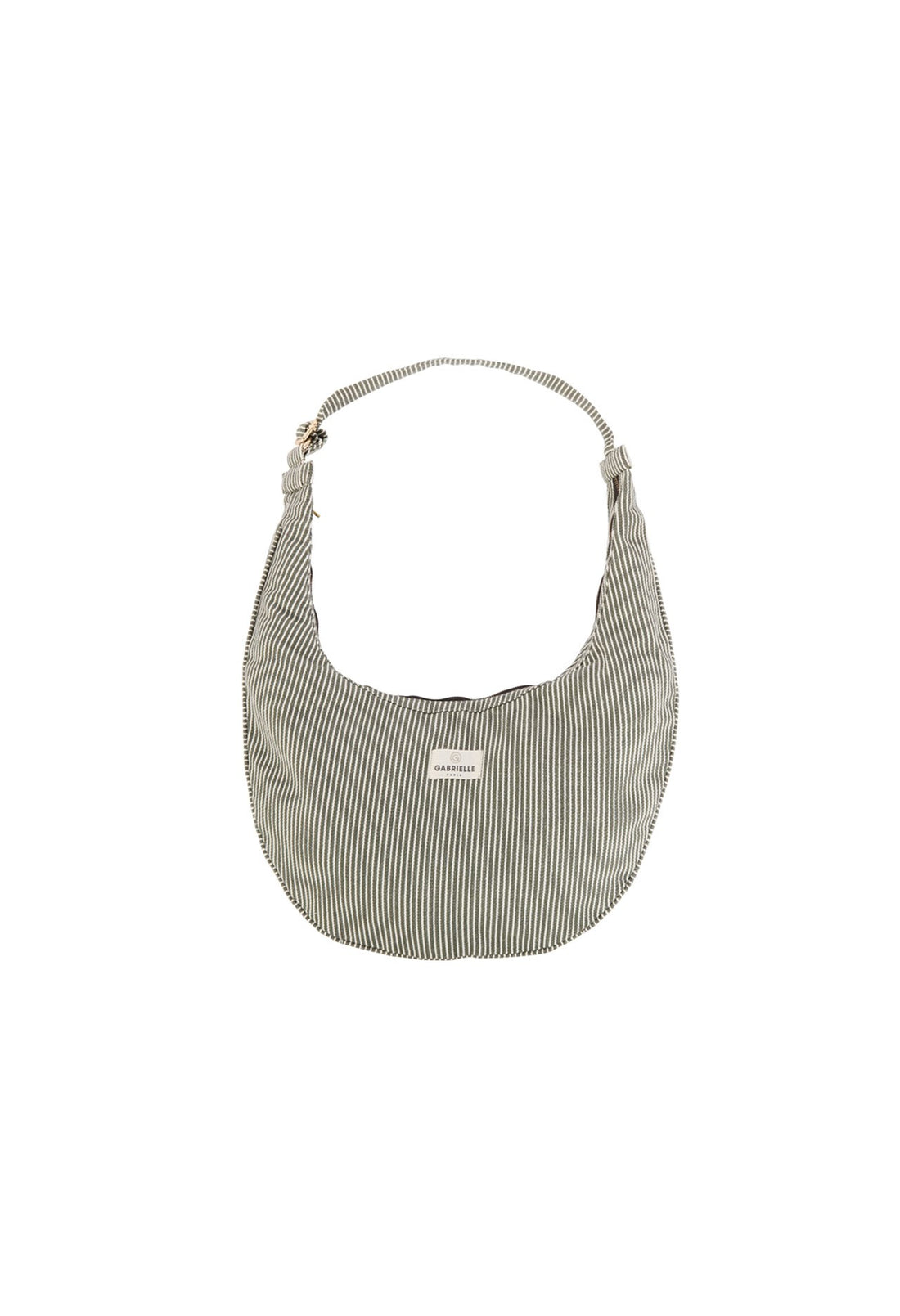 Sac New B - Demi Lune - Rayures Quartz