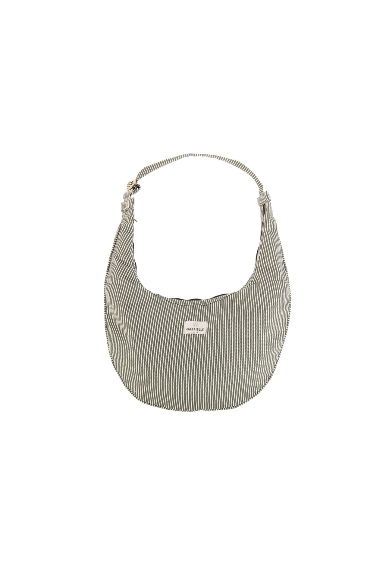 Sac New B - Demi Lune - Rayures Quartz