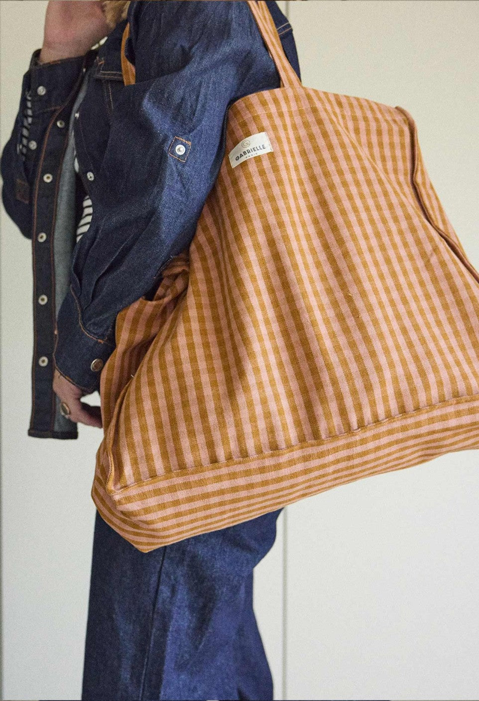 Sac Week-End en Coton Vichy Glaise