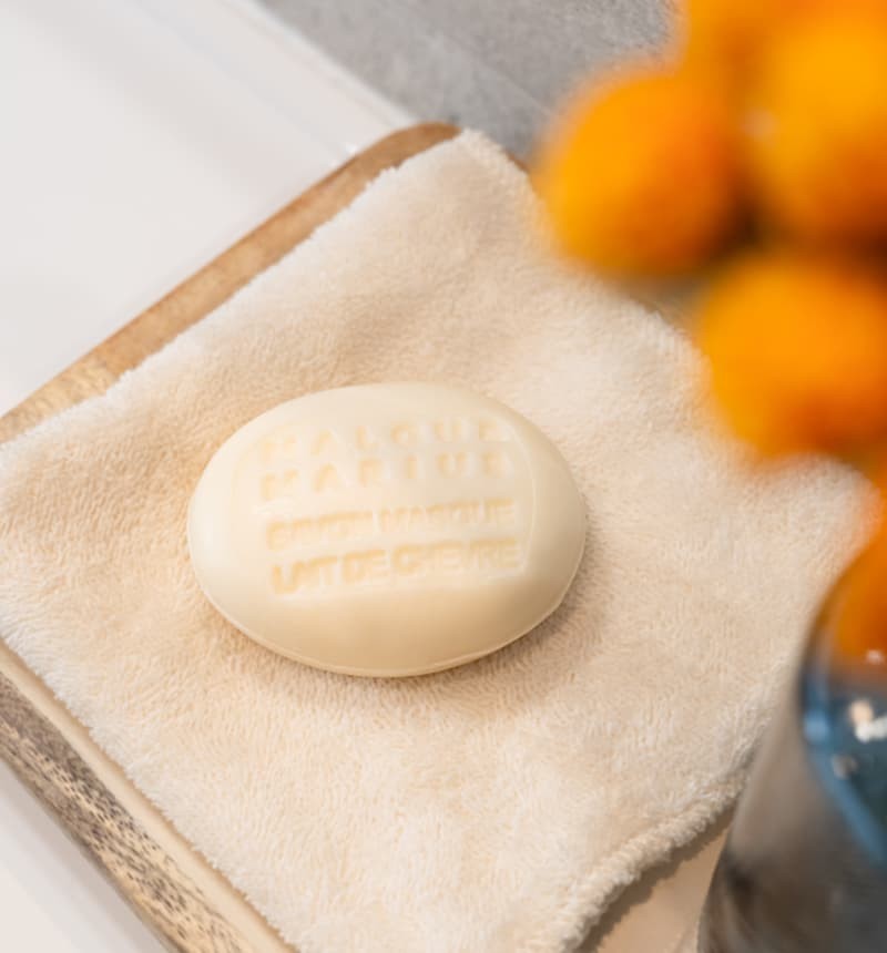 Savon Masque Lait de Chèvre dans Pochette Coton