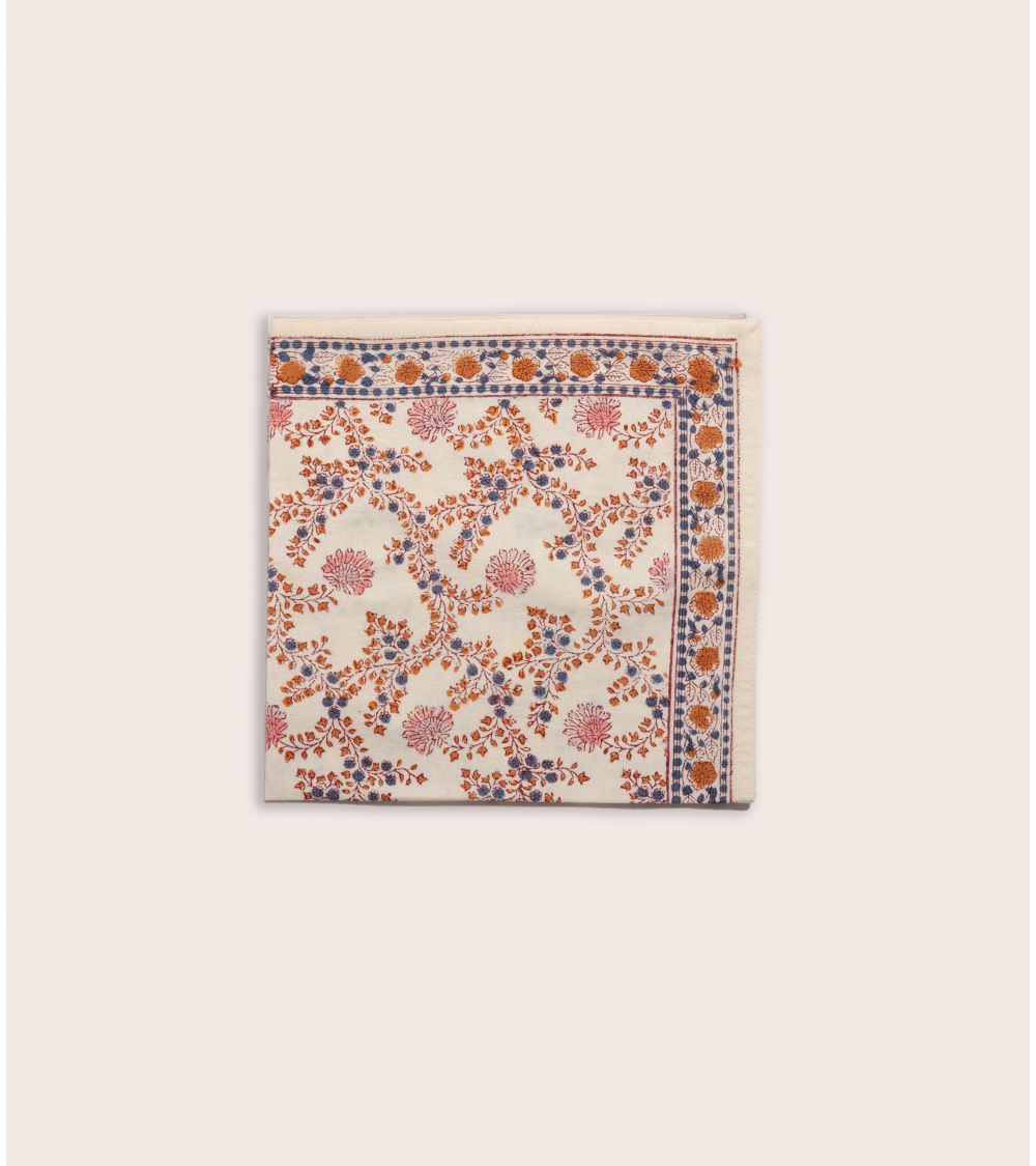 Serviette de Table Anima Coral 45x45