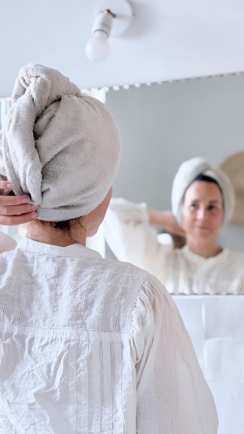 Serviette Cheveux Super Absorbante