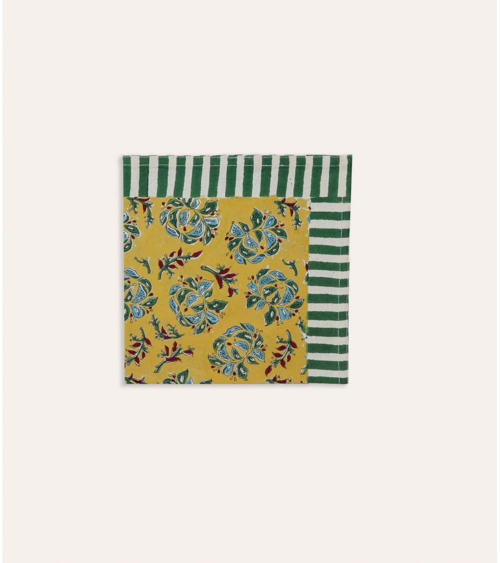 Serviette de Table Sarso Jaune 45x45