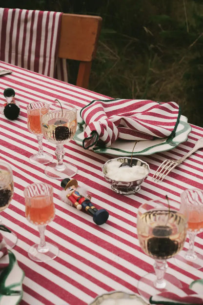 Serviette de Table Noëline Burgundy - Lot de 2