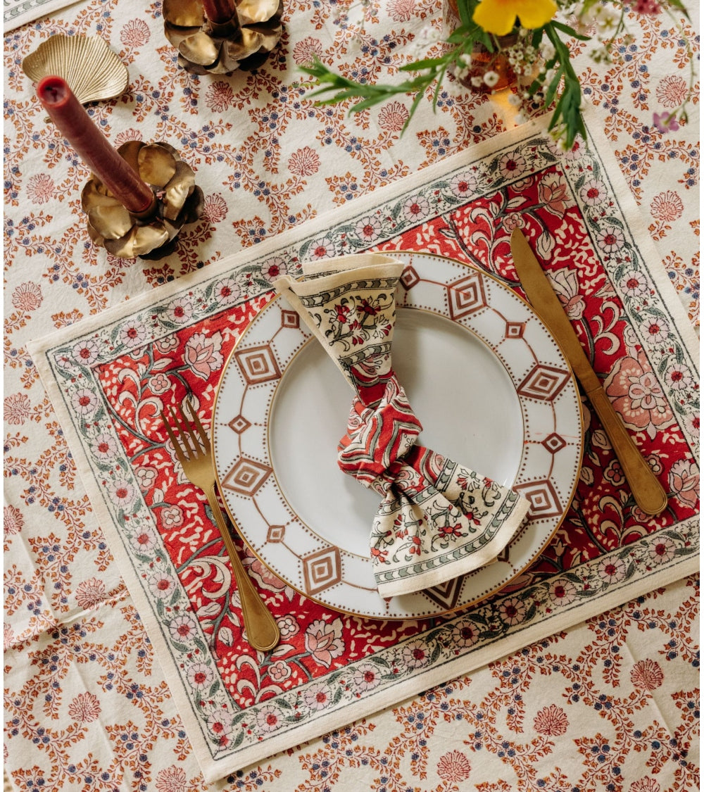 Set de Table Lita Fuchsia 35x45