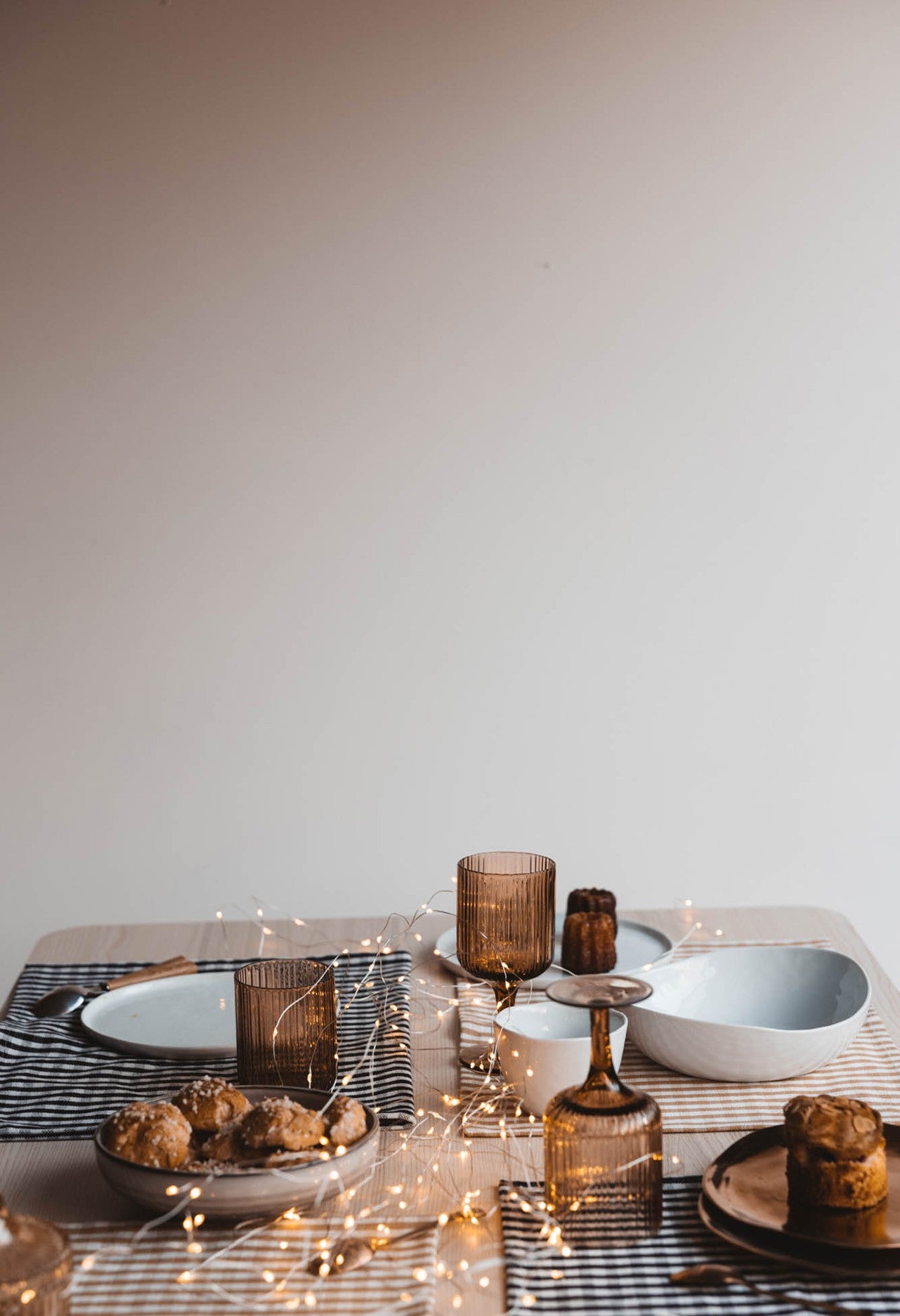 Set de Table en Coton Vichy Black