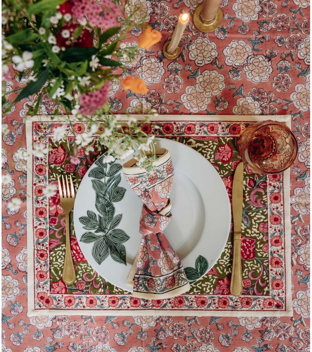 Set de Table Lita Kaki 35 x 45