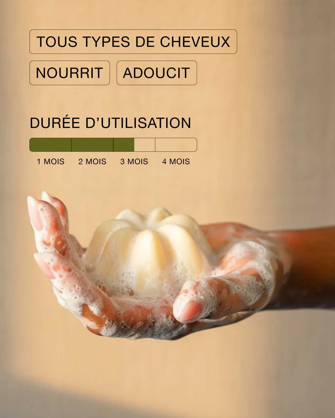 Shampoing Solide - Collection Rhubarbe Sésame