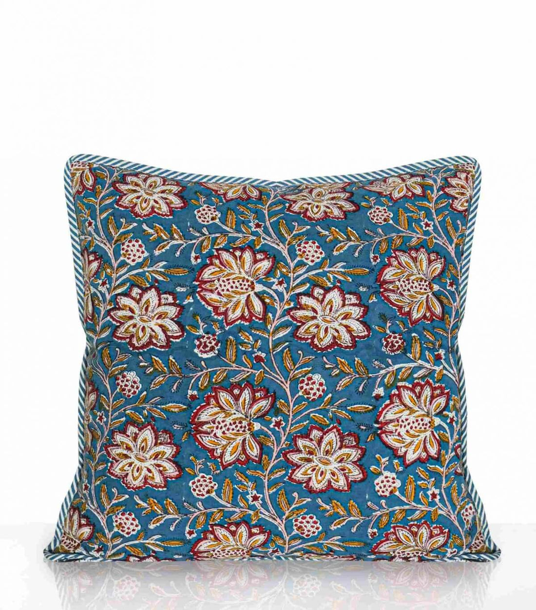 Housse Coussin Louise Vert Pin 40 x 40