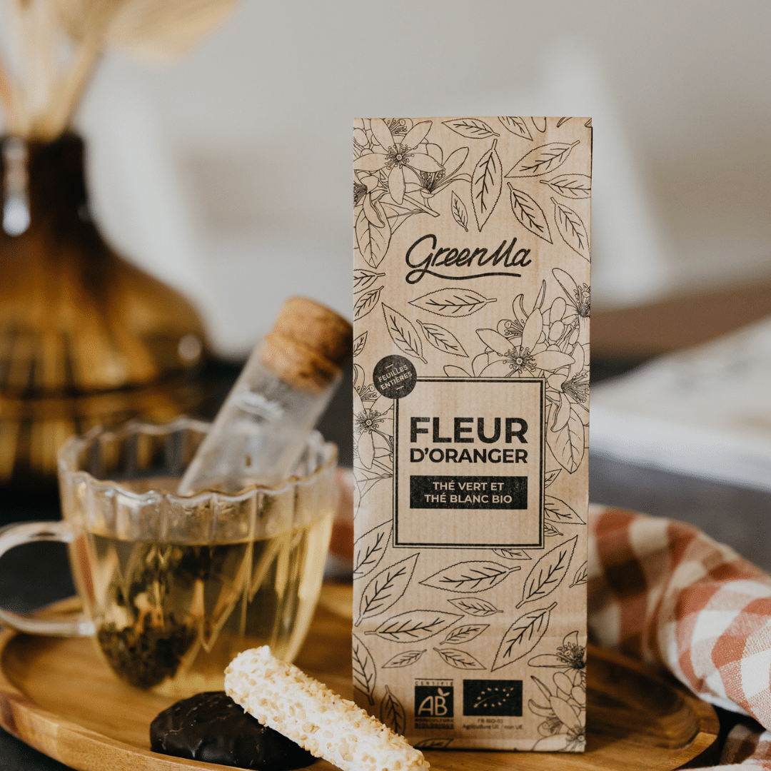 Thé Vert &amp; Blanc - Fleur d&
