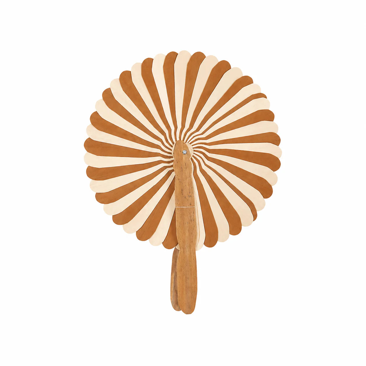 Eventail - Kep Naturel et Terracotta M