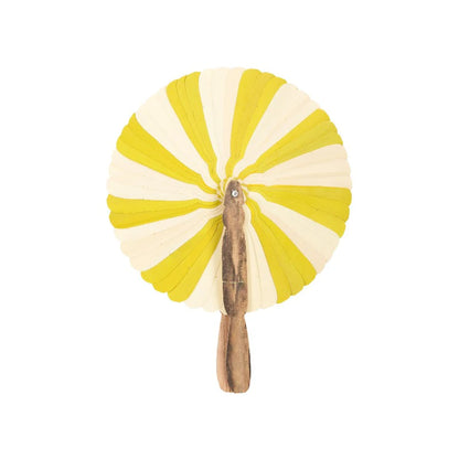 Eventail - Kep Naturel et Jaune M