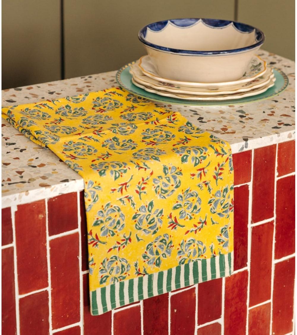 Torchon Cuisine Sarso Jaune 50 x 70