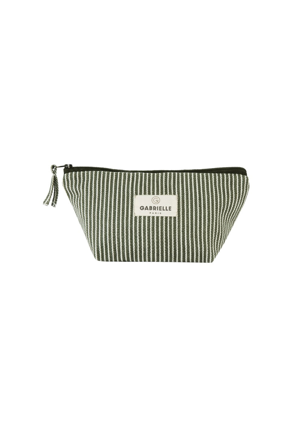 Trousse de Beauté en Coton Rayures Quartz