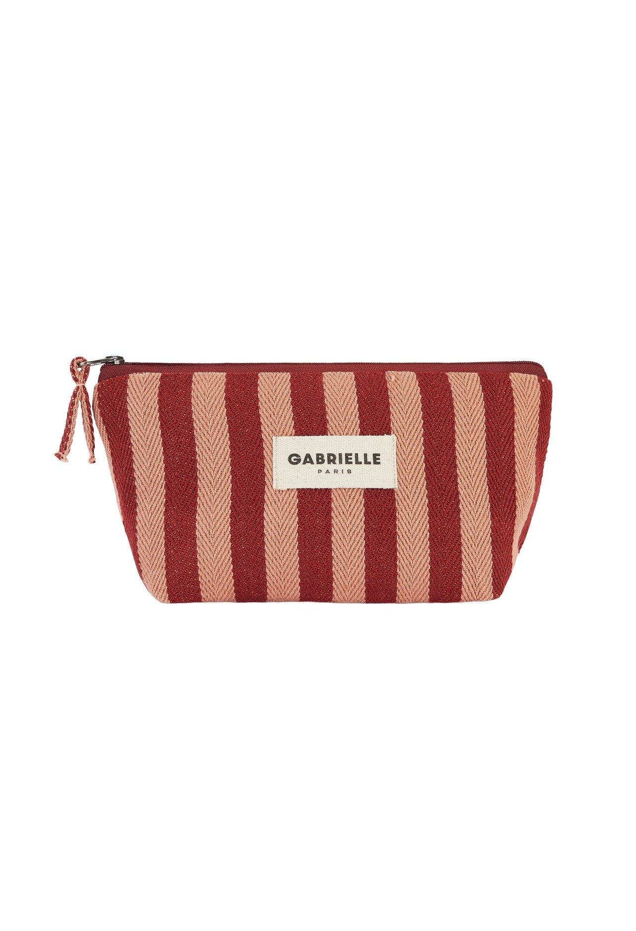 Trousse de Beauté en Coton Rayures Garance