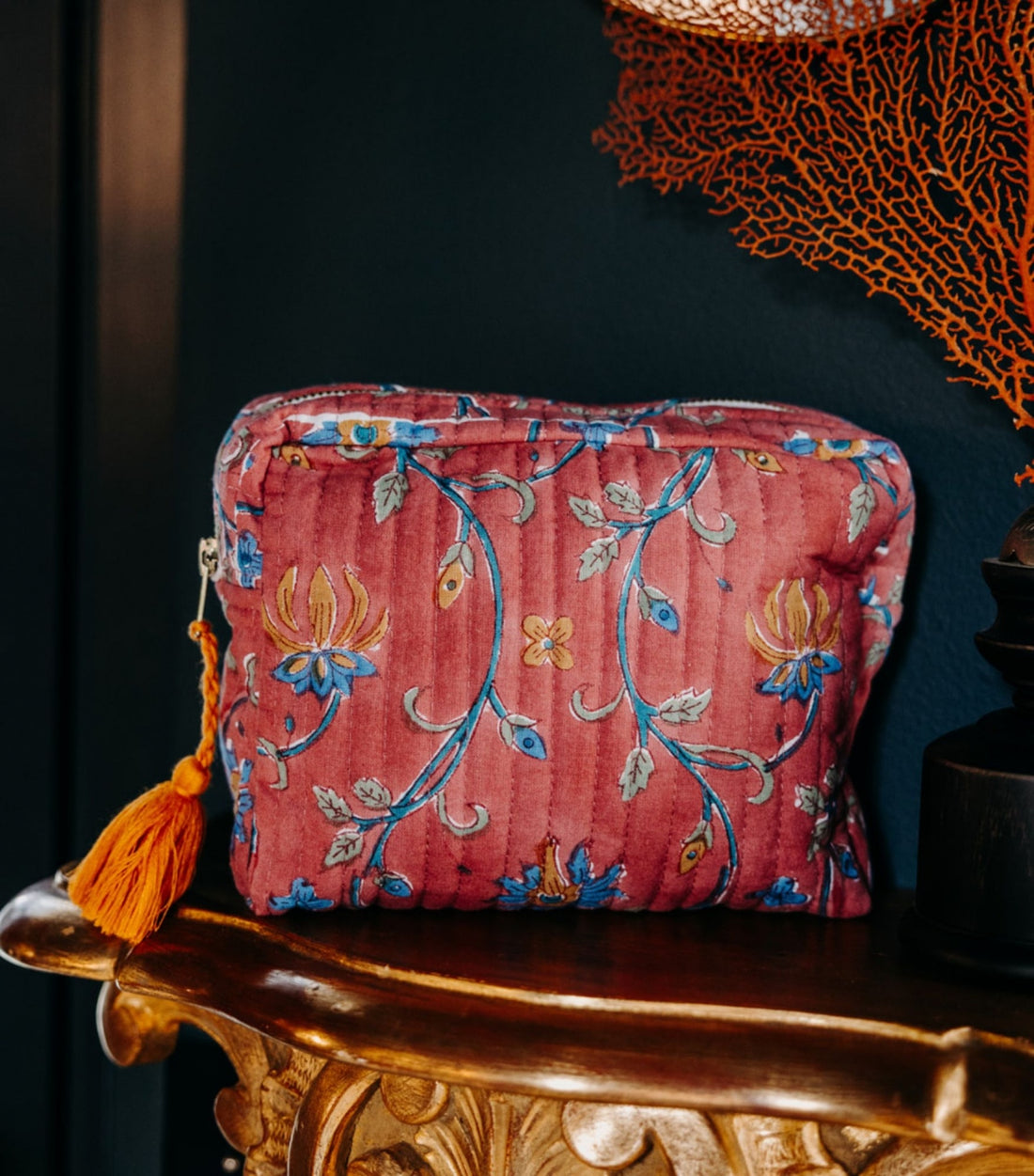 Trousse de Maquillage Dinty Rose 20 x 15