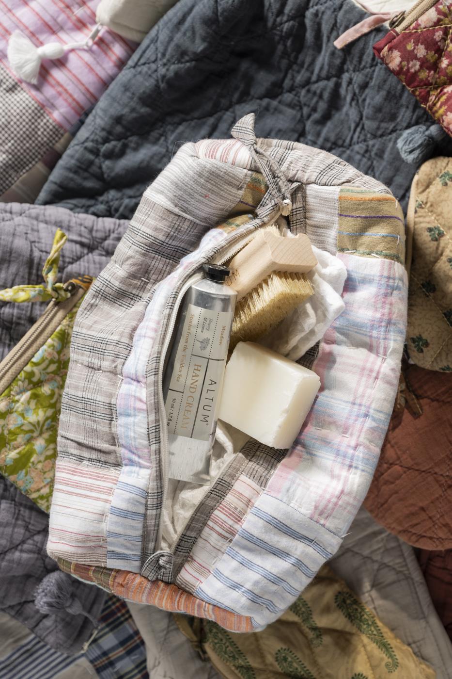 Trousse de Toilette Patchwork Matelassé