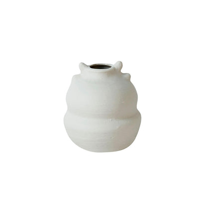 Vase Lucrèce Blanc Mat