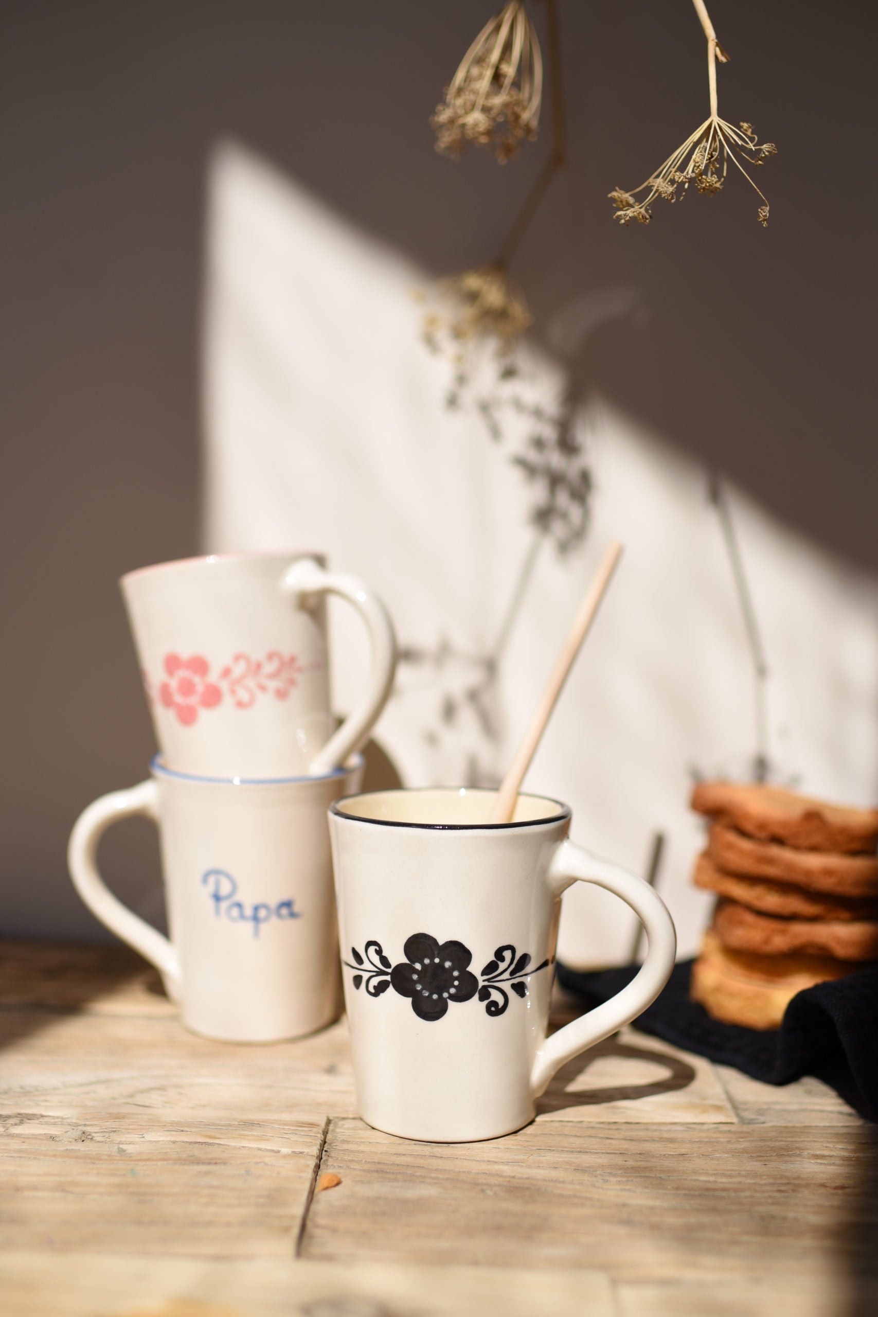 Mug à Motif Fleurs